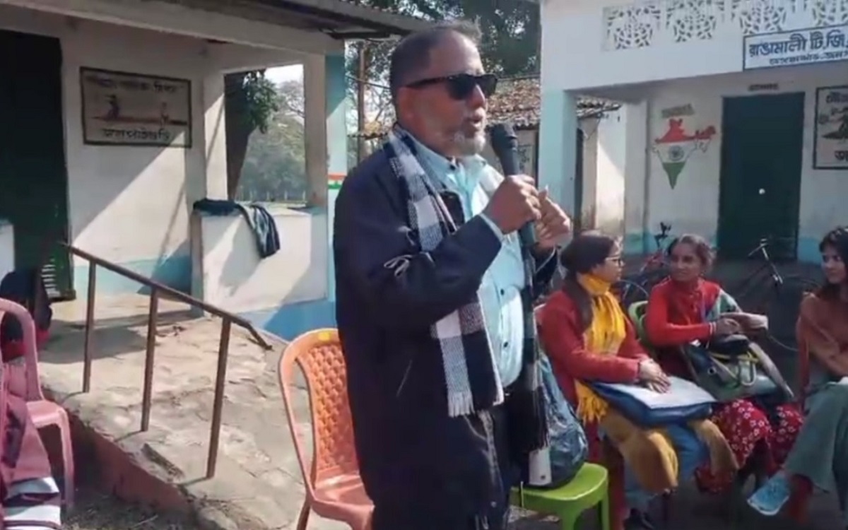 জলপাইগুড়ির চা বাগানে হিউম্যান ট্রাফিকিং ও চাইল্ড সেফটি সচেতনতা শিবির