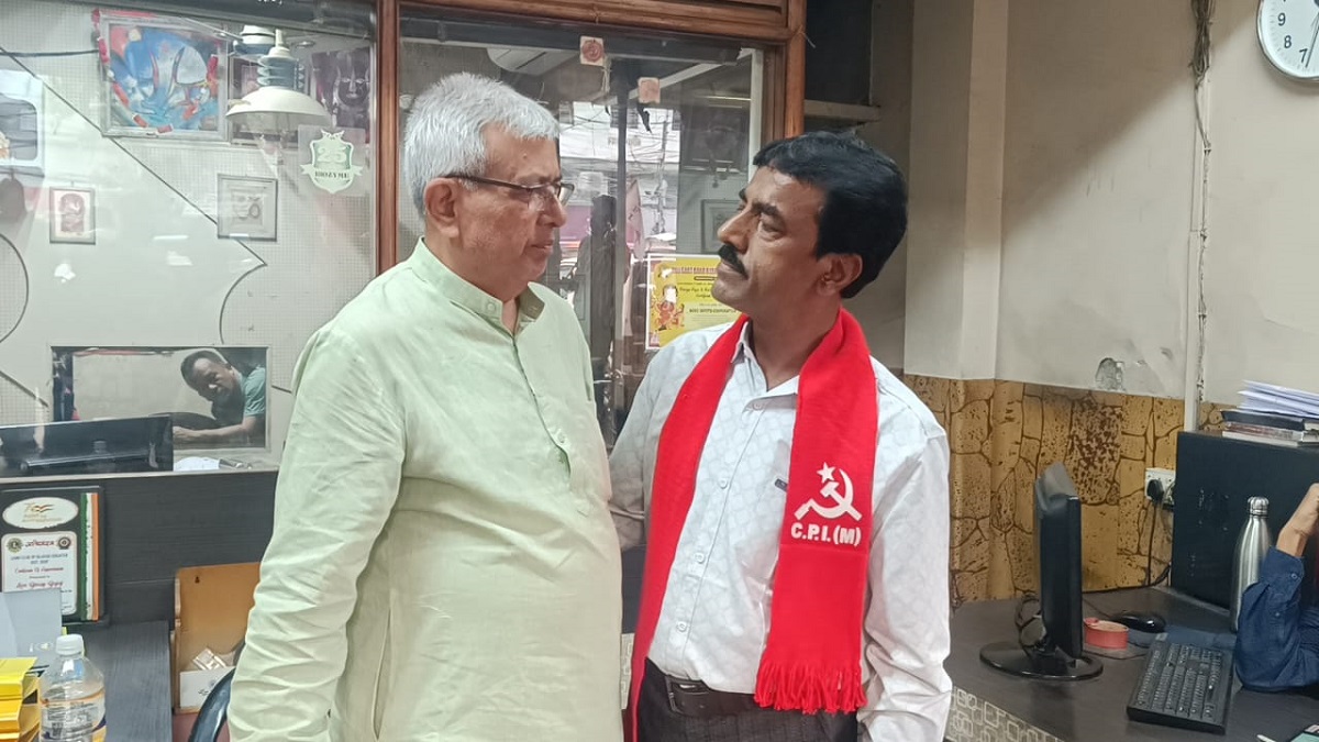 ভোট প্রচারে সৌহার্দ্যের বার্তা দিলেন বাম প্রার্থী