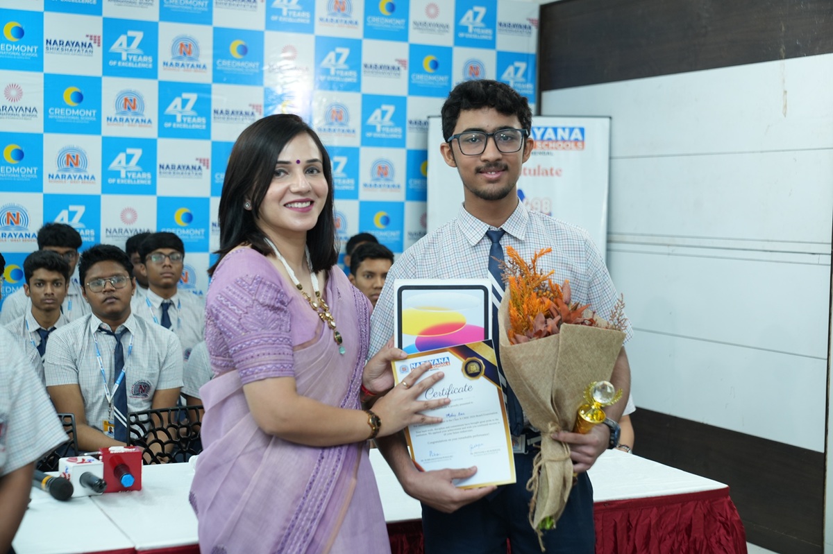 সিবিএসই দশম শ্রেণি ২০২৬-এ পশ্চিমবঙ্গের নারায়ণা স্কুলস যুগান্তকারী সাফল্য অর্জন করেছে