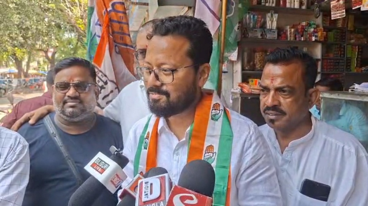 চম্পাসারিতে জনসংযোগে কংগ্রেস প্রার্থী, জোরকদমে ভোট প্রচার শুরু